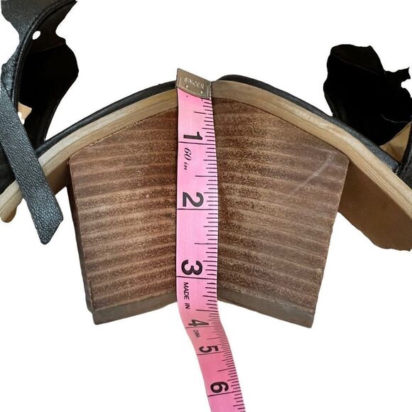 Nine West Livia Black Sling Back Bootie - Picture 8 of 11